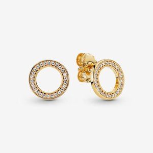 🔔Pandora Sparkling Circle Stud Earrings